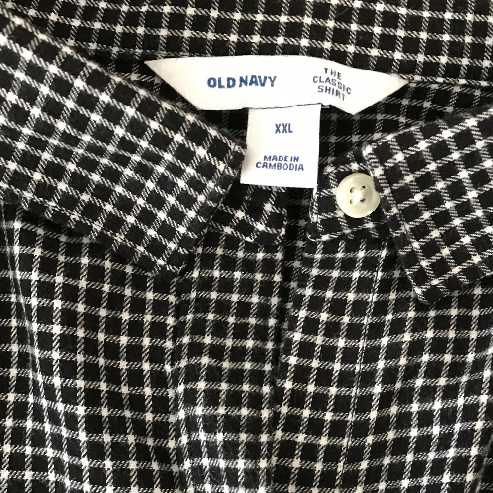 Black & White flannel